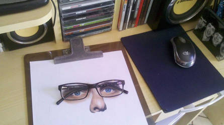 Matt Bellamy WIP - wearing my glasses lol