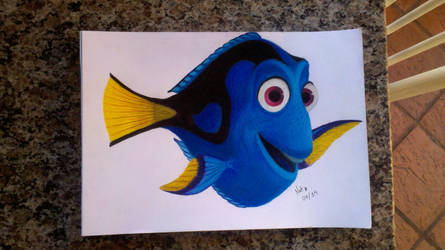 Dory drawing - Finding Nemo