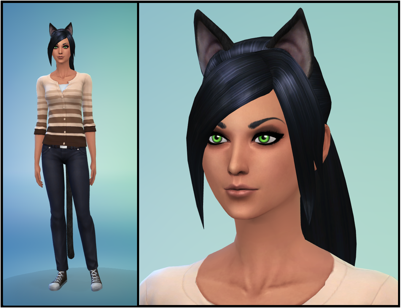 Gallery of Sims 4 Wolf Ears.
