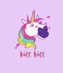 kissy unicorn