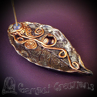 Polymer Clay Incense Stick Holder