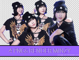 [Render] 4 PNGs Minzy by Young Ji