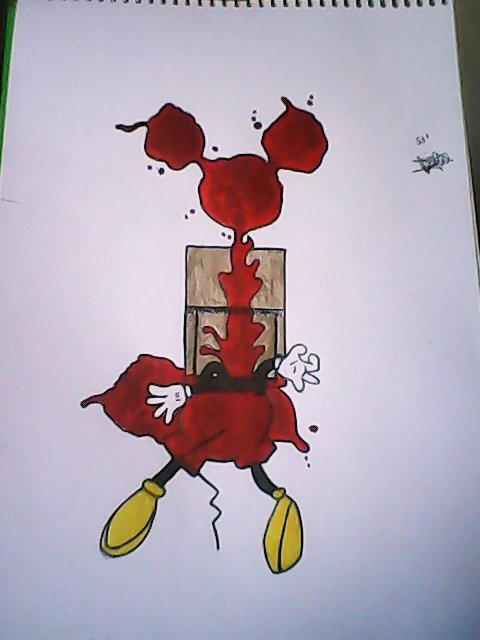Mickey mouse dead. by Altziba on DeviantArt