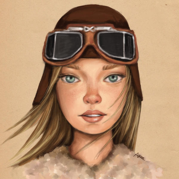 Female Pilot Deviantart Female Pilot by starrypen on DeviantArt