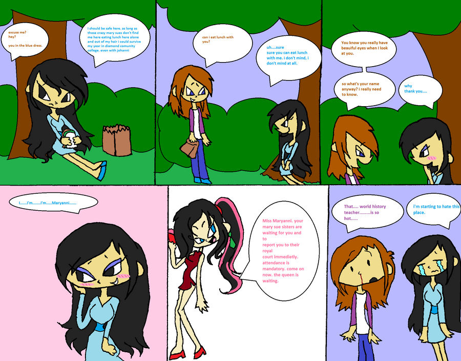 Mary sue sorority,Ch-1 page 8