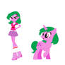 My Little Pony: Equestria Girls Oc-UltraViolet