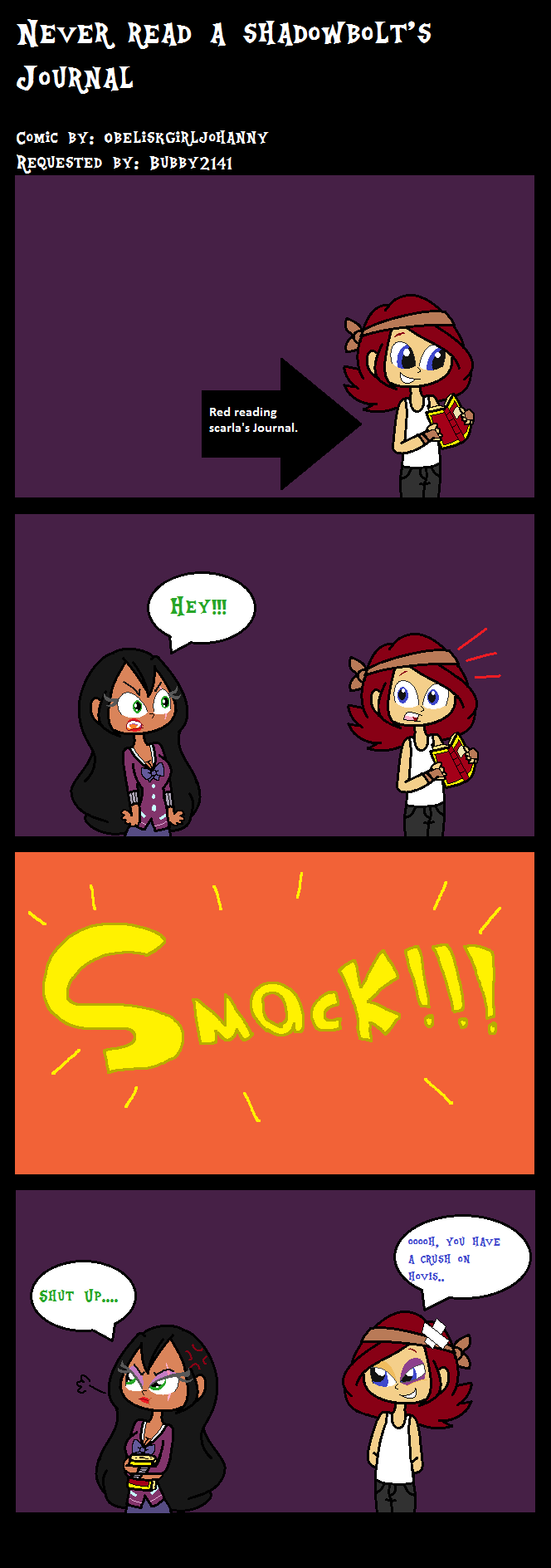 Never Read a Shadowbolt's Journal-RQ for bubby2141