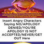 Who Denying SpikyBall666's Apology
