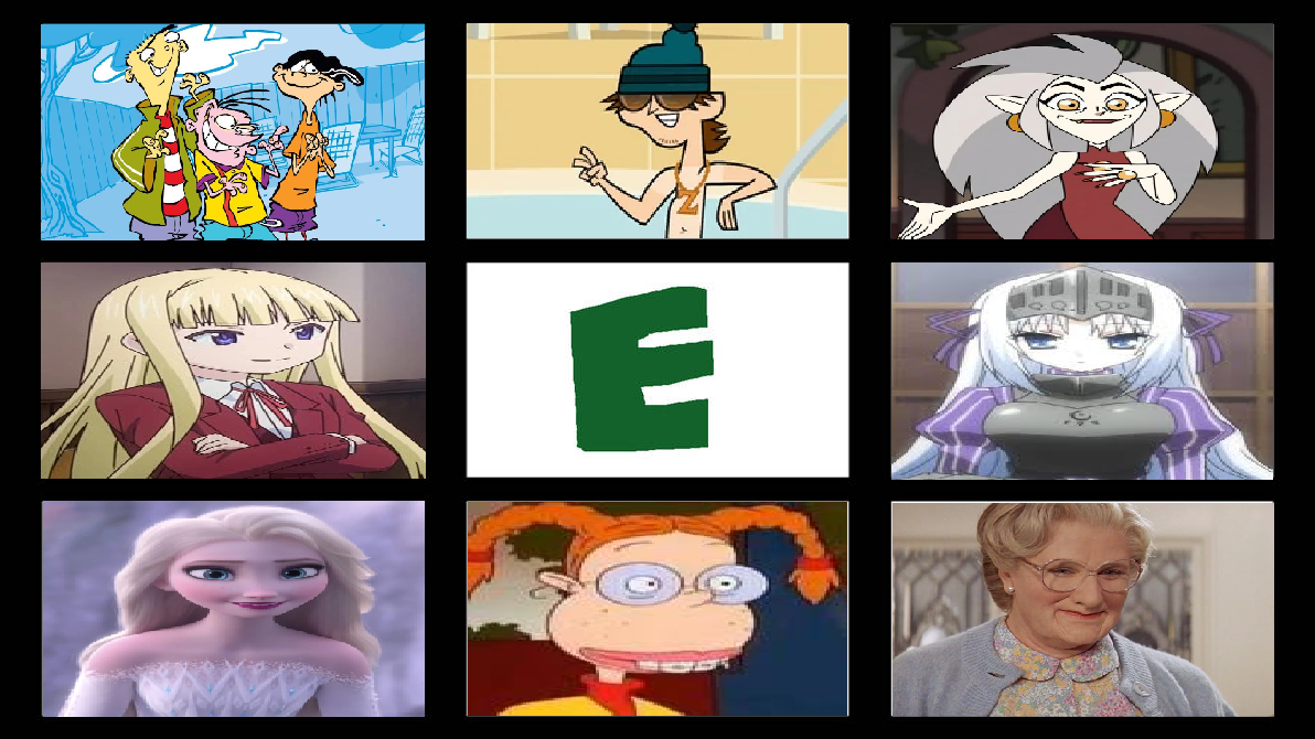 My Fave Characters Starting with E by DarkMagicianmon on DeviantArt