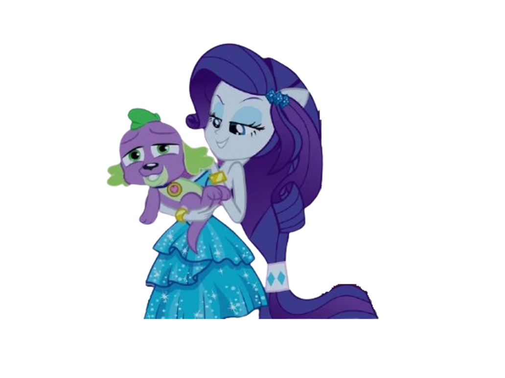EG Rarity and Spike by DarkMagicianmon on DeviantArt
