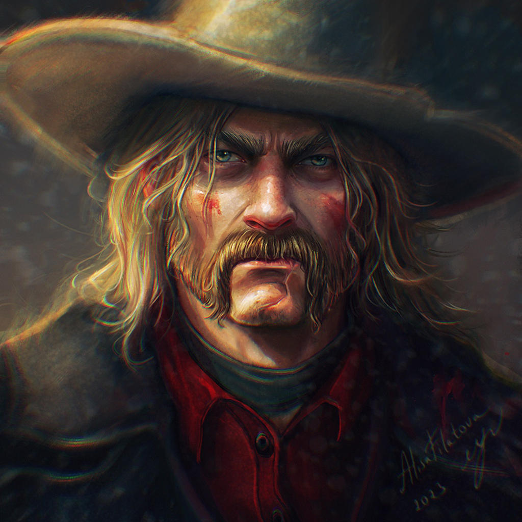 Micah Bell Portrait by Alisa-Filatova on DeviantArt