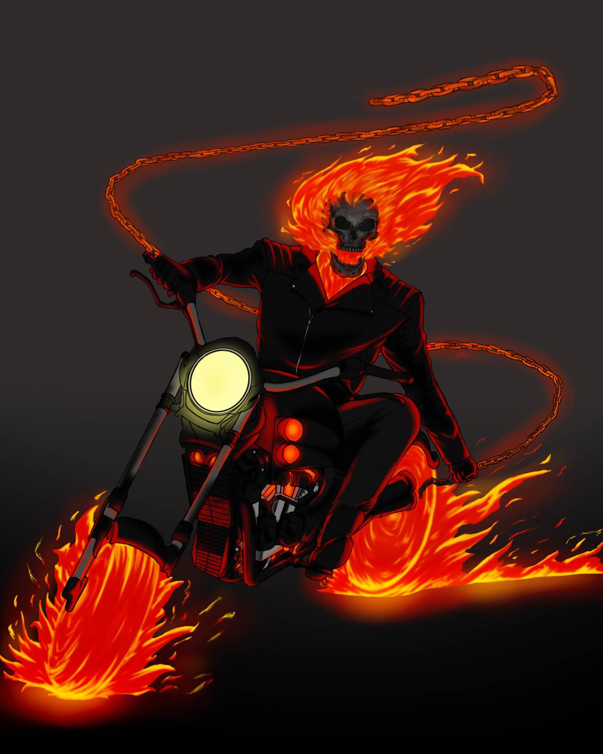 sketch_Ghost Rider by DOUGLASDRACO on DeviantArt