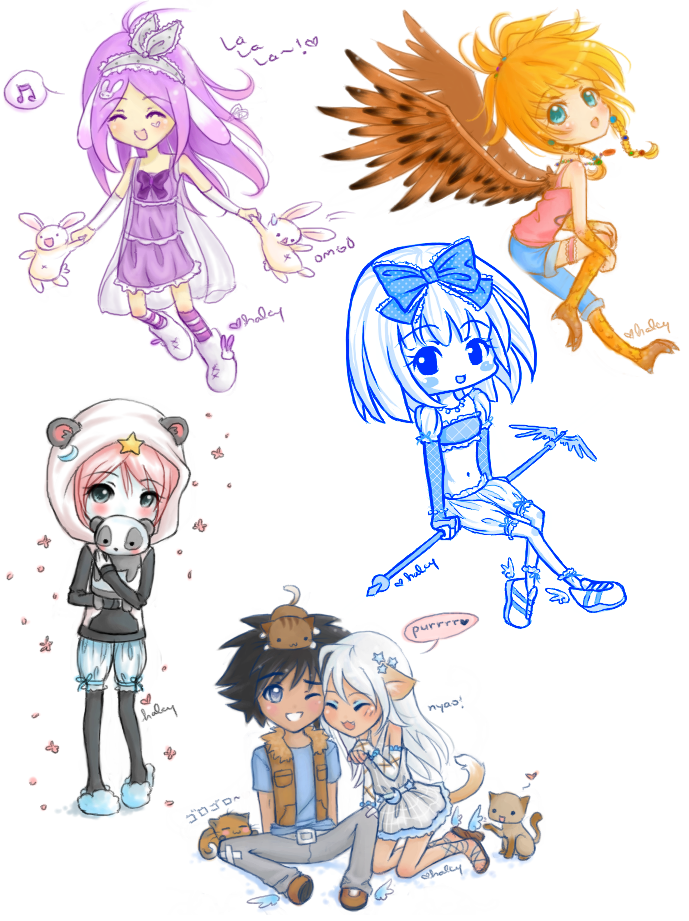 chibi commission dump