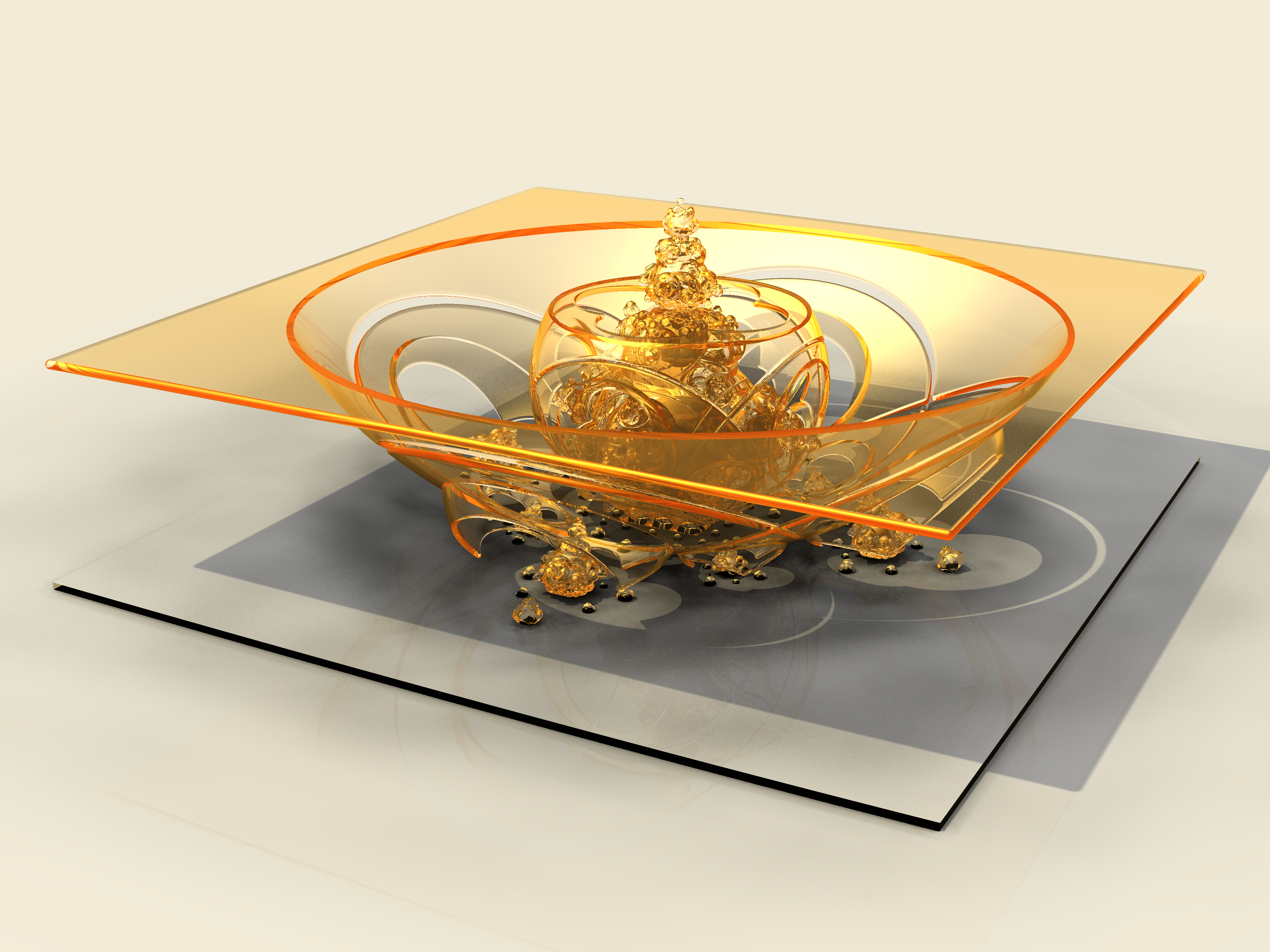 Glass - IFSonly in DEcomb - MB3D with Parameter