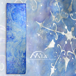 Snowflakes scarf by MiaErrianIrielynn