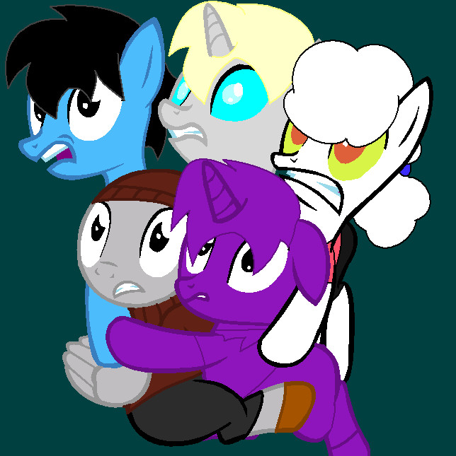 Mlp Rumble Scared Mlp scared by ninja-GO on DeviantArt