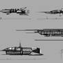 2009-04-01 Spaceship Sketches