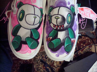 both gloomy bear shoes