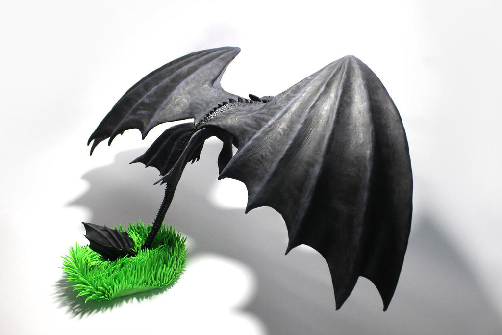 Night Fury Toothless from How to train your dragon by Panterius on ...