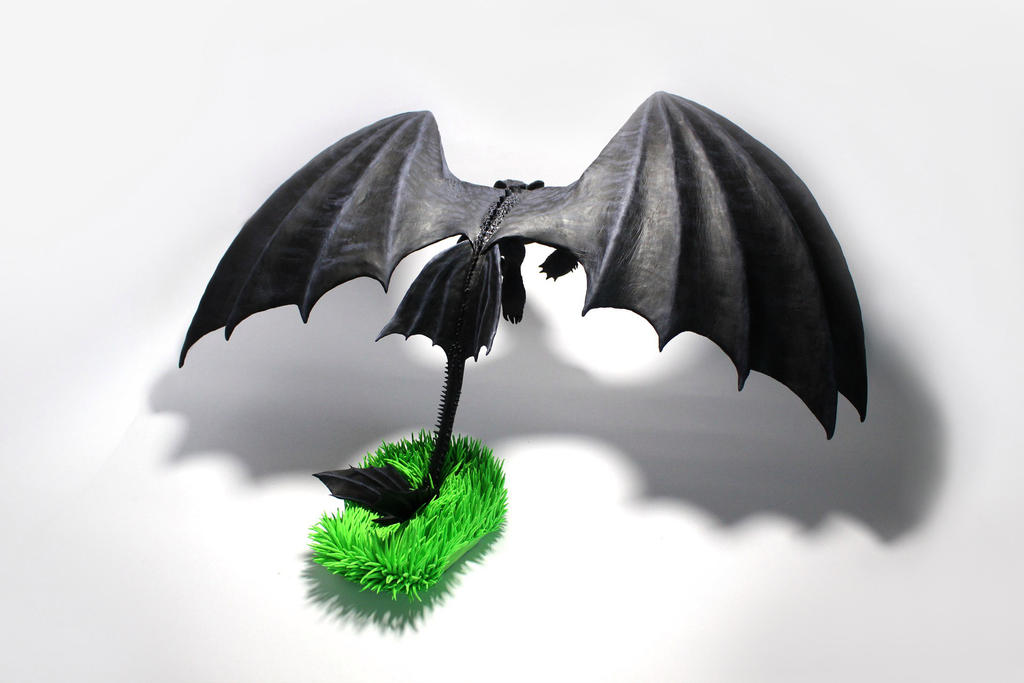 Night Fury Toothless from How to train your dragon by Panterius on ...