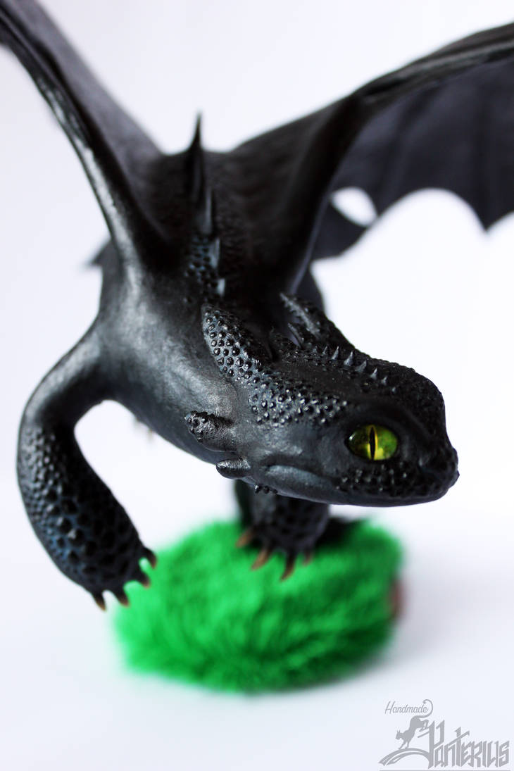 Night Fury Toothless from How to train your dragon by Panterius on ...