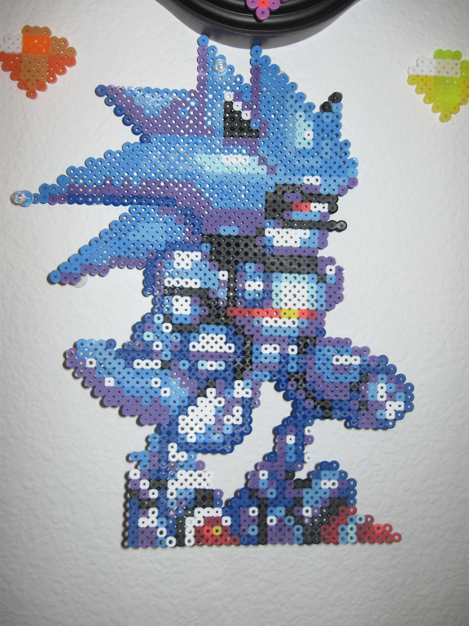 Perler Mecha Sonic Mechanical