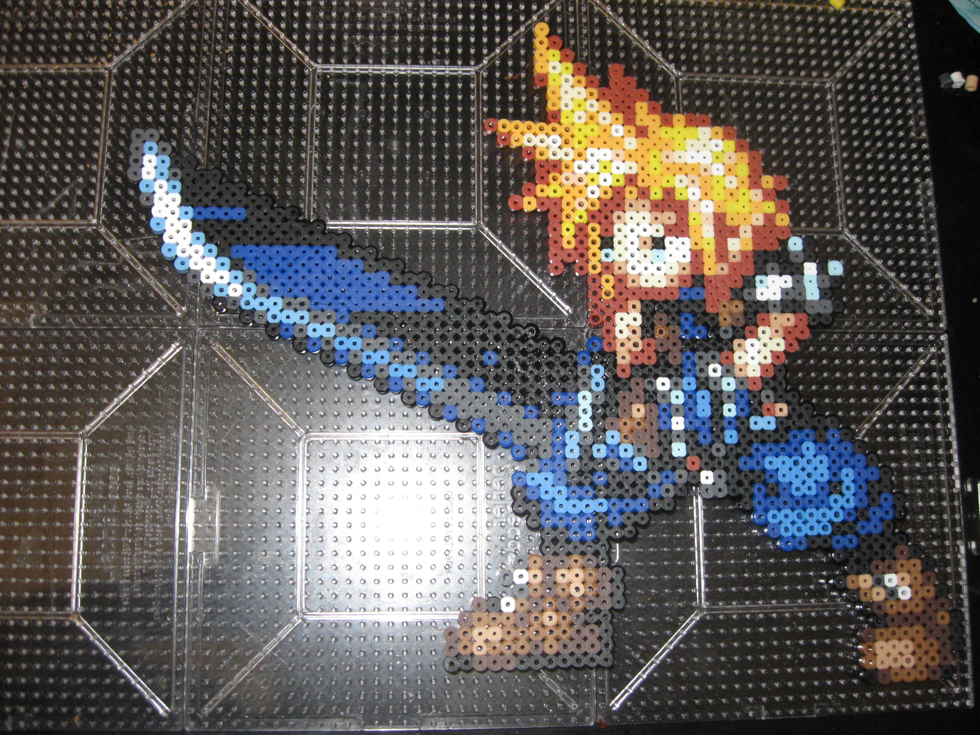 Perler Final Fantasy 7 Cloud Strife