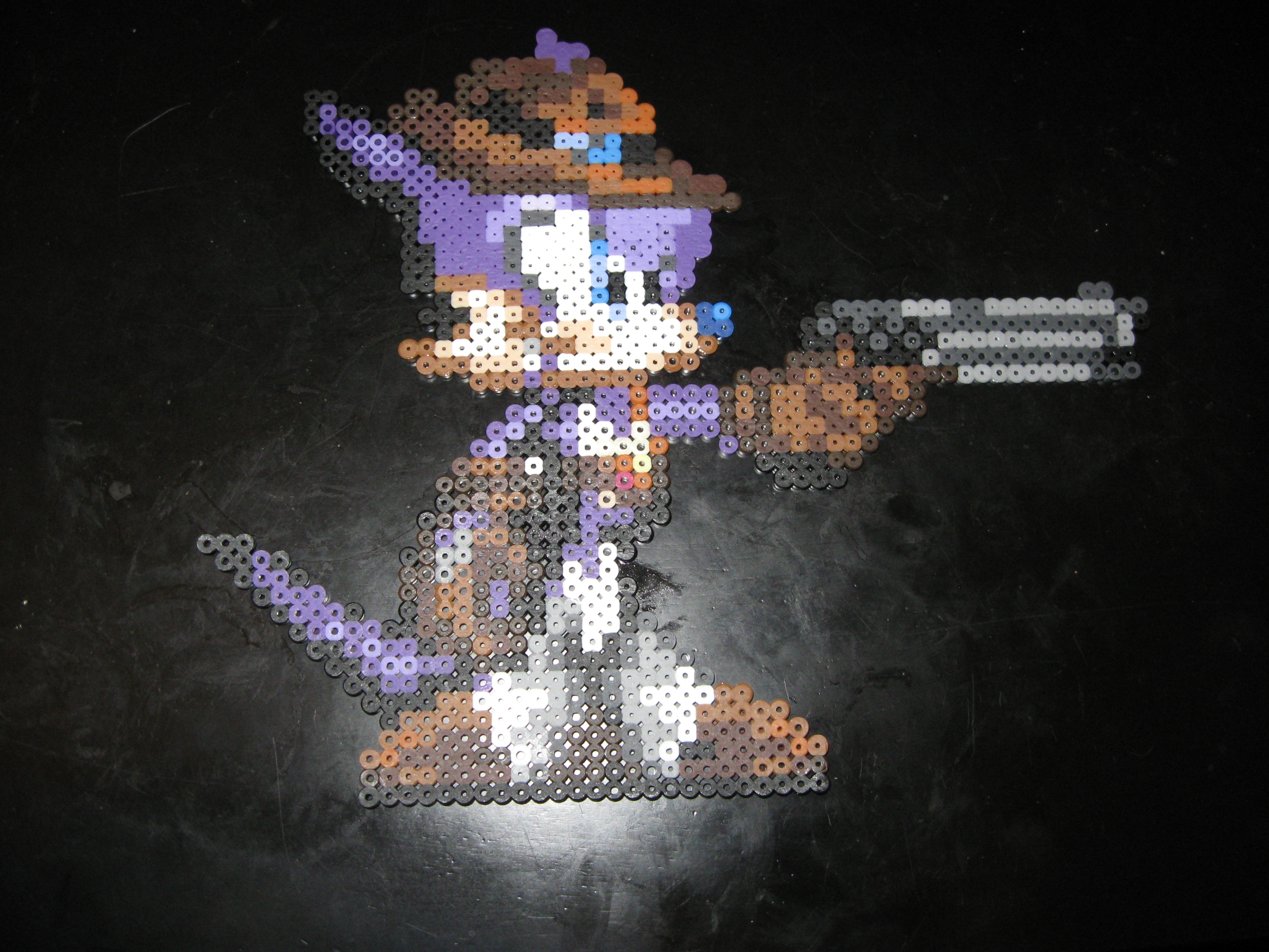 Perler Nack the Weasel