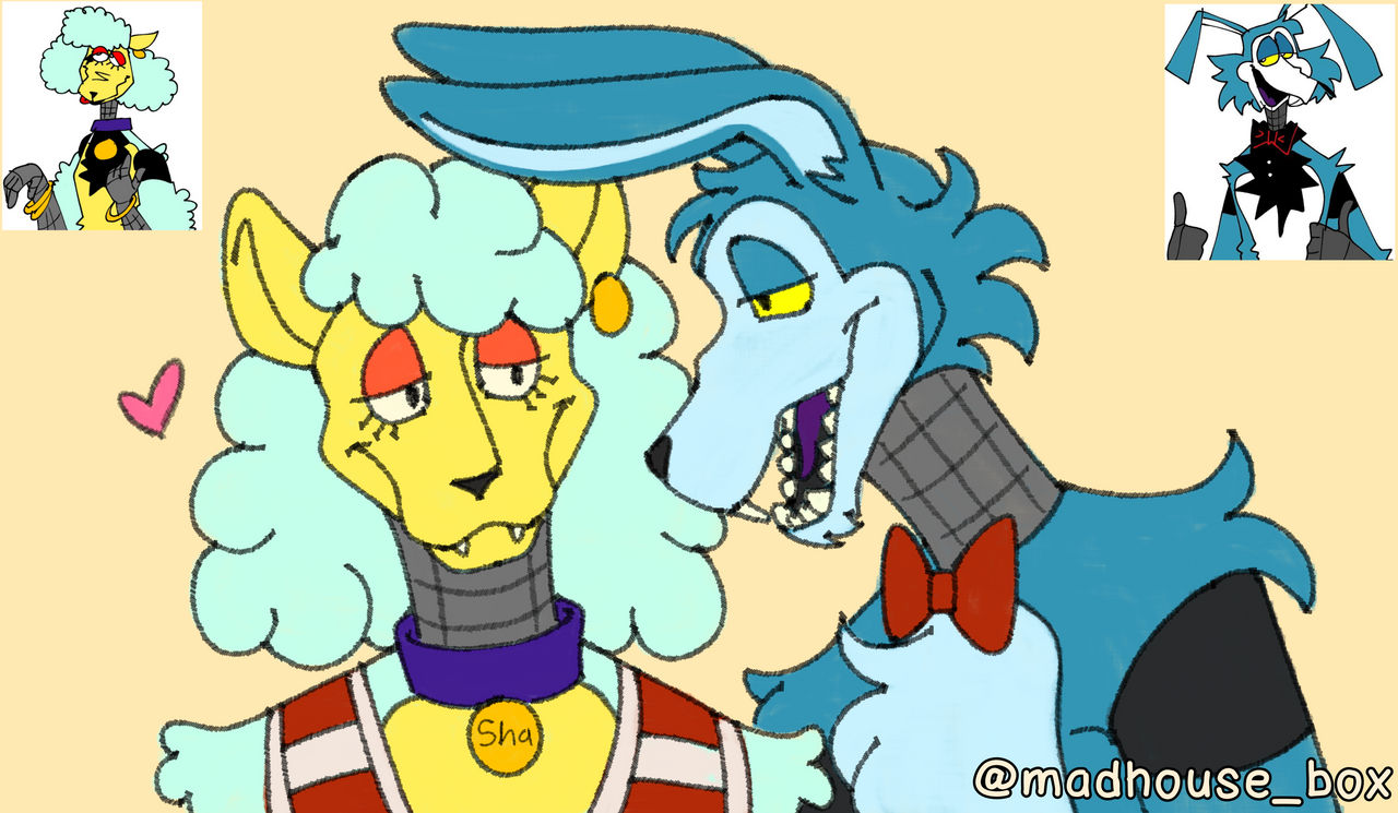 Bon x Sha - The Walten Files by Madhouse-Box on DeviantArt