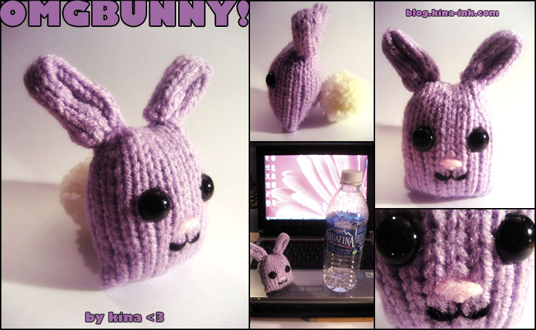 Knit Bunny Toy