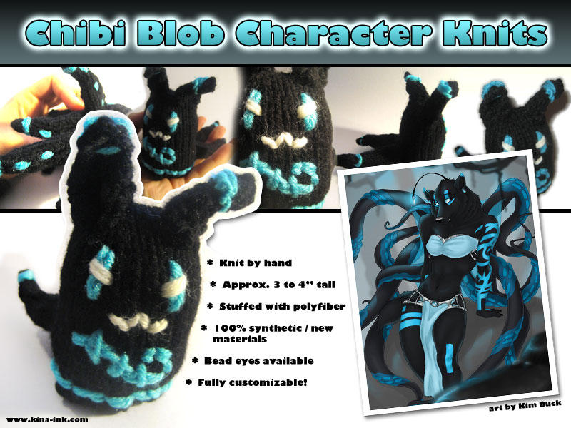 Custom Knit Chibi Characters by kina on DeviantArt