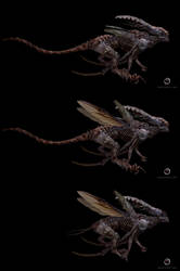 Xenomorph Form Redesigns from Monstieur