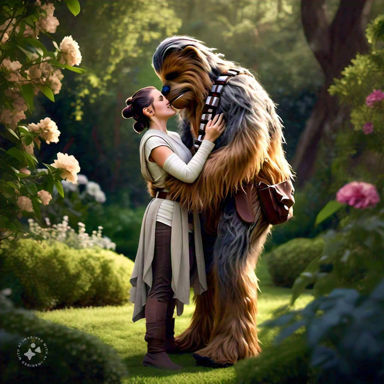 Chewy Rey Rey and Chewbacca by JohnHugh20 on DeviantArt