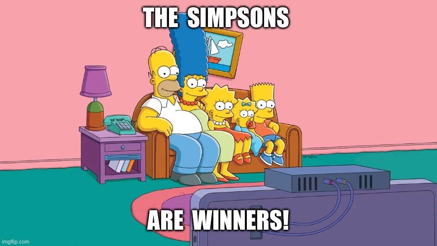 Simpsons Raffle The Simpsons Are Winners! by JohnHugh20 on DeviantArt