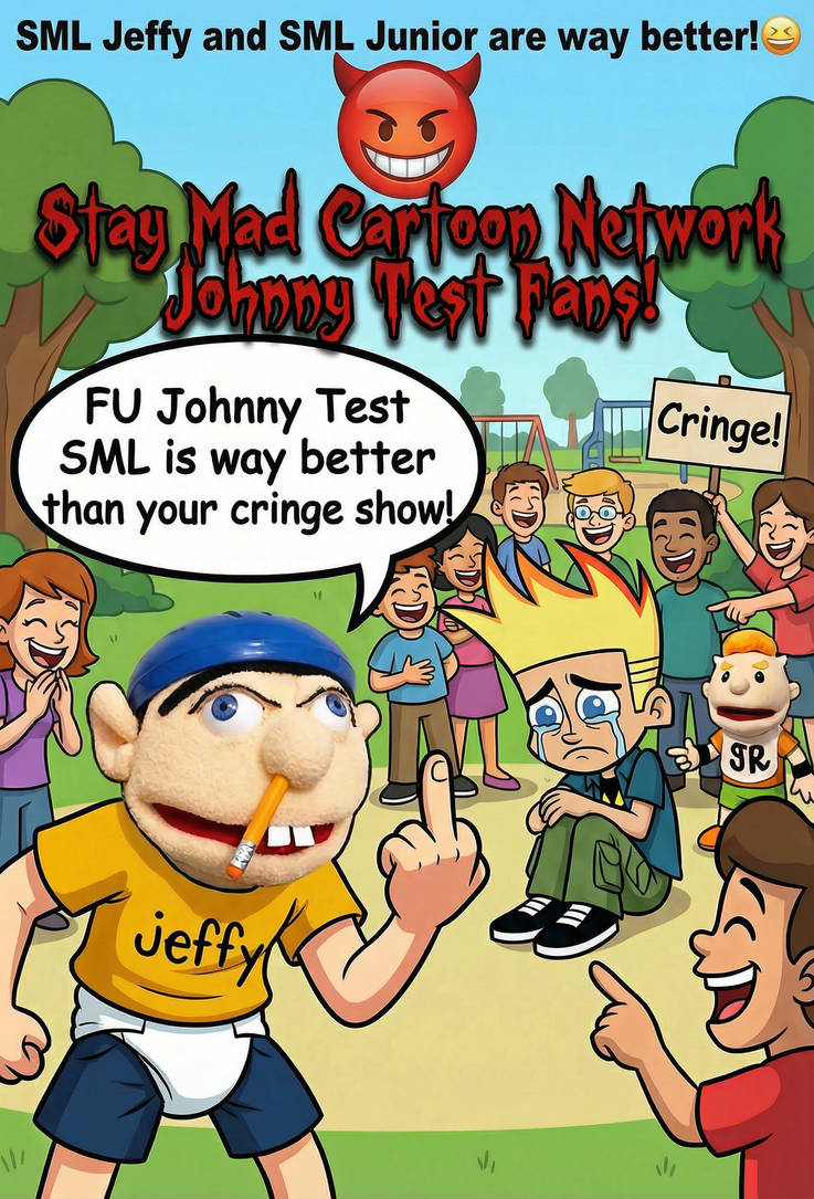 Sml Rip Offs SML Jeffy flips off JT and calls his show cringe. by JohnHugh20 on ...
