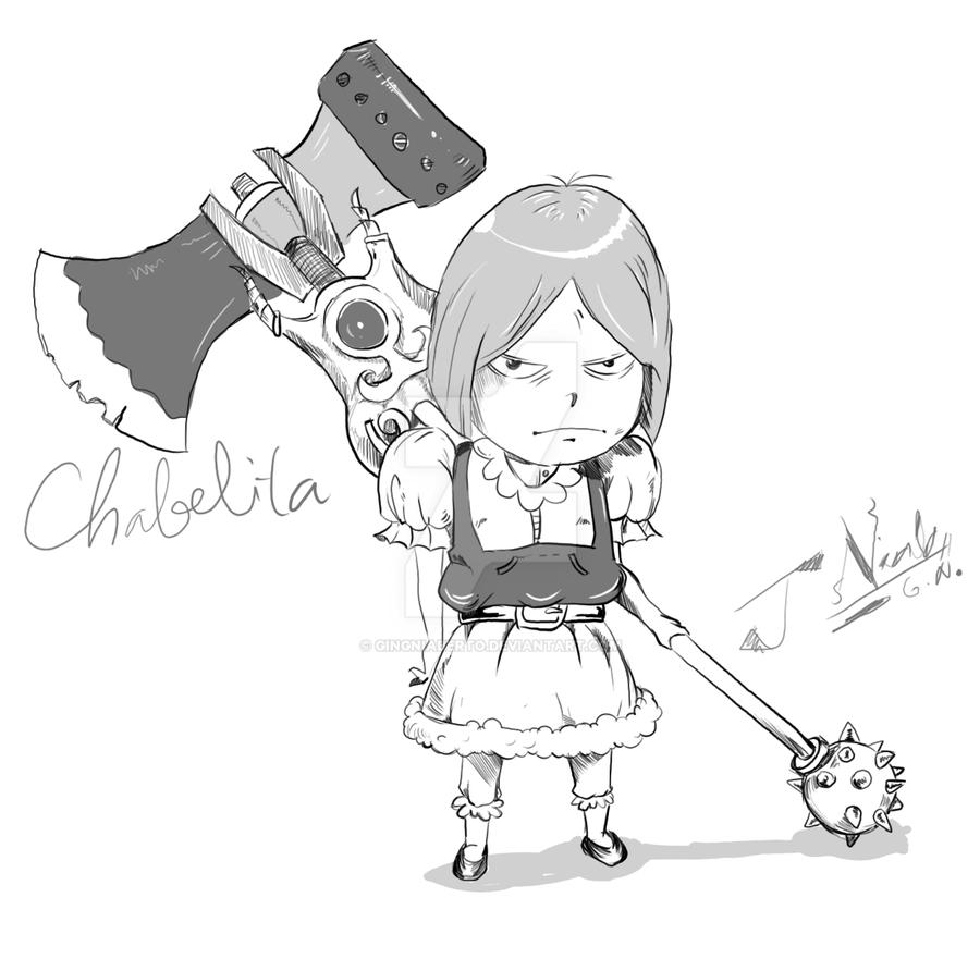 Chabelita the destroyer by gingniaberto on DeviantArt