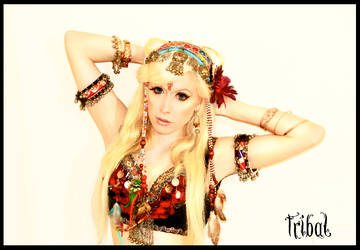 Tribal Fusion belly dance costume