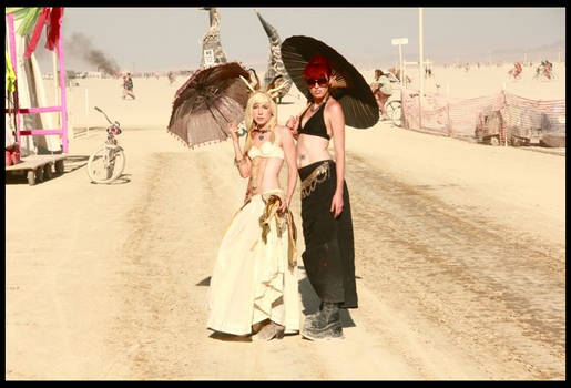 Burning Man girls