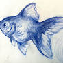 The blue fish