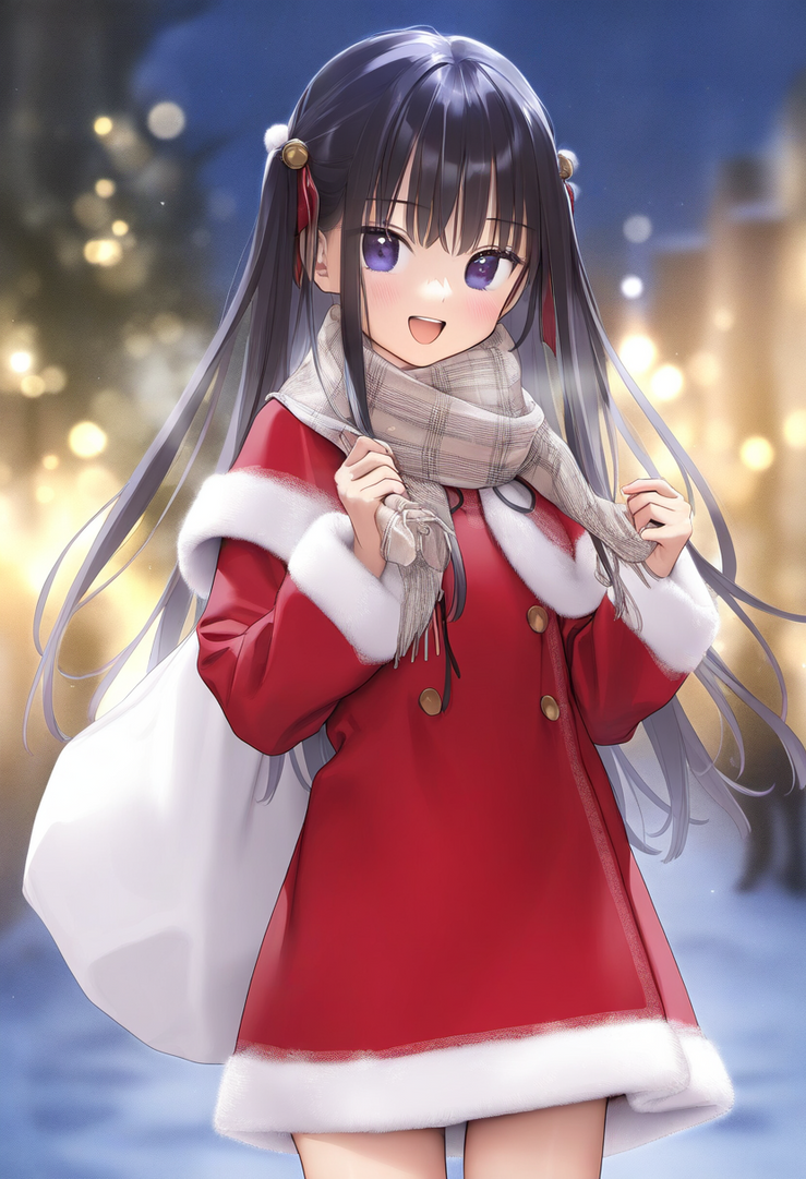 santa girl by prettymango on DeviantArt