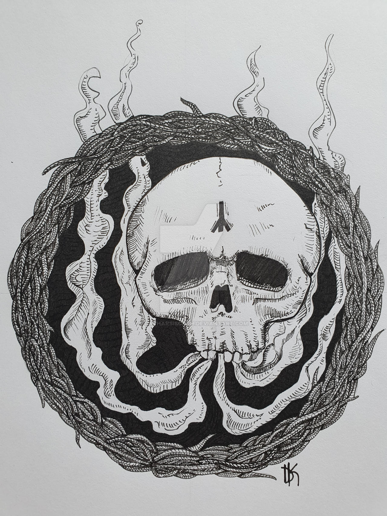 Death Ritual Frame Death ritual by Catharsiscath on DeviantArt