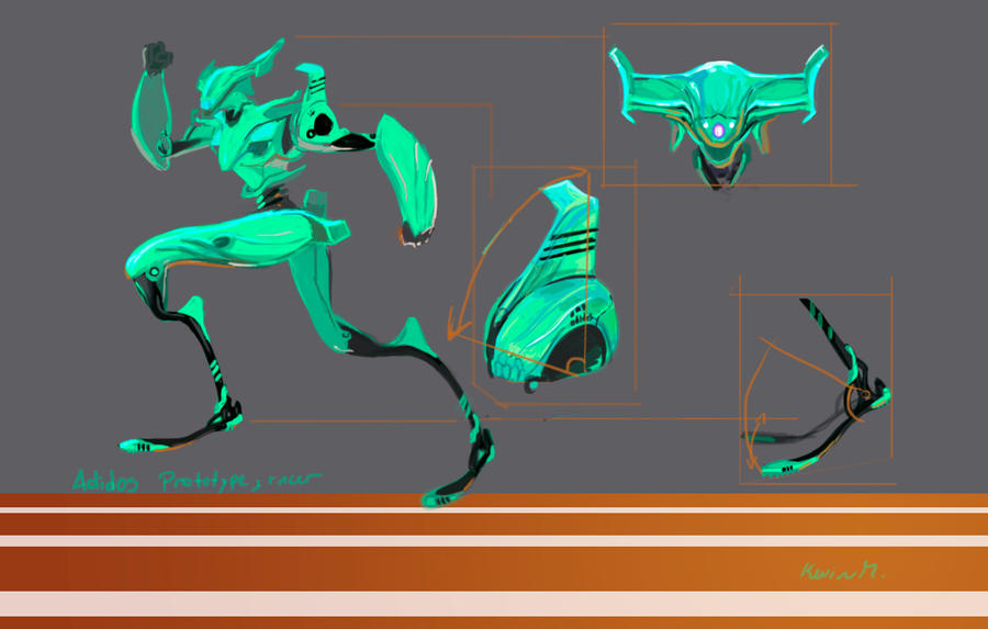 Sprinter robot by Kaoimhin7 on DeviantArt
