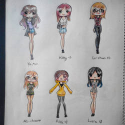 Mis amigas y yo chibi