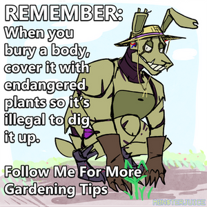 Cool Fun (and morally questionable) Gardening Tips