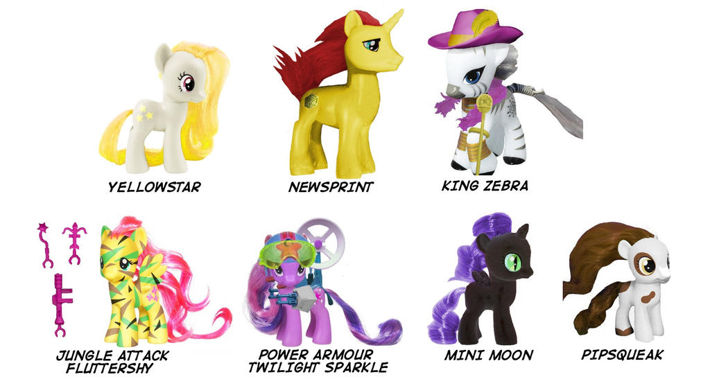 EqD April Fools - New My Little Pony Toys! by Blueshift2k5 on