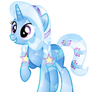 Trixie as Crystal Pony