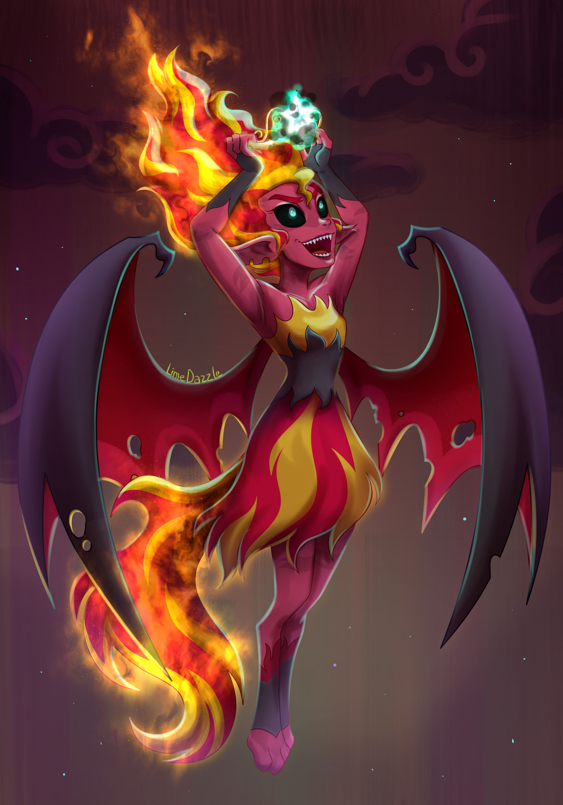 Fire Demon Shimmer