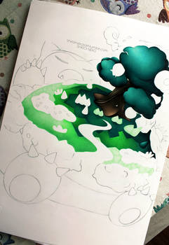 Snorlax WIP (tree)