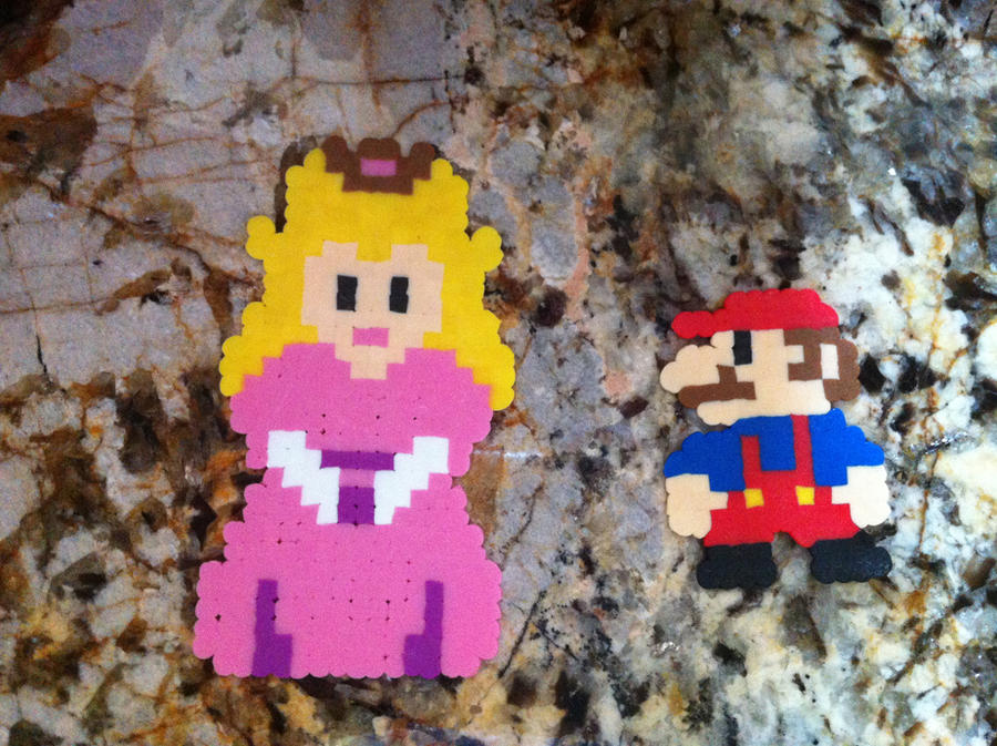 Invincible 8 Bit Mario 8-Bit Mario Characters by NotTooShabbey on DeviantArt