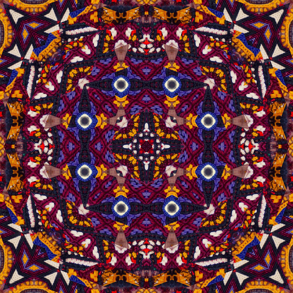 Seamless Tiling Decorative Fabric Pattern